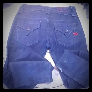 Miss Me Lucille RED 26 dark denim jeans